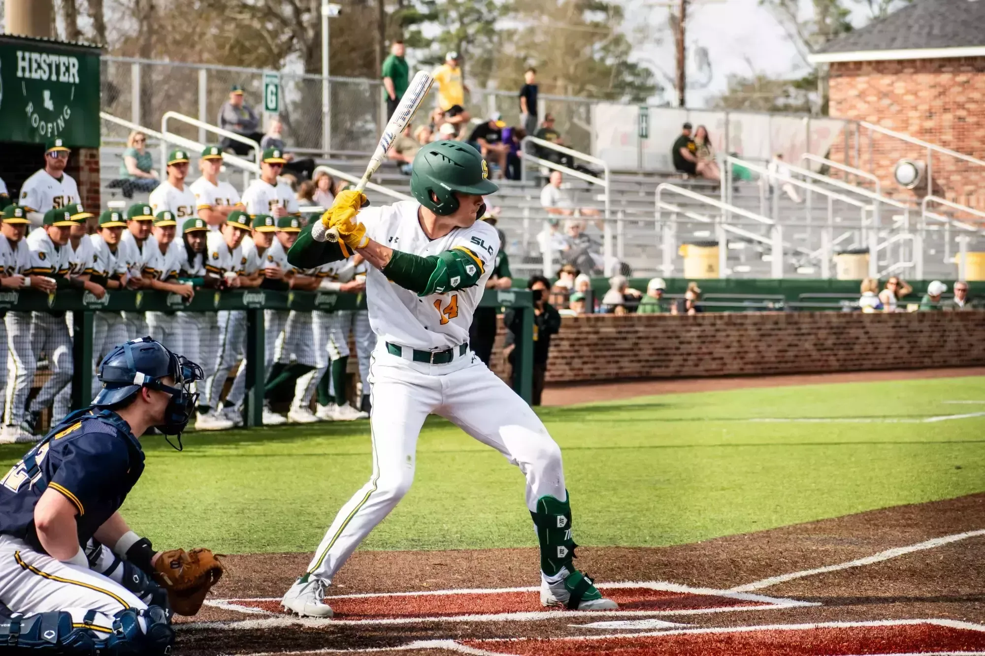 Justin Williams at the plate.