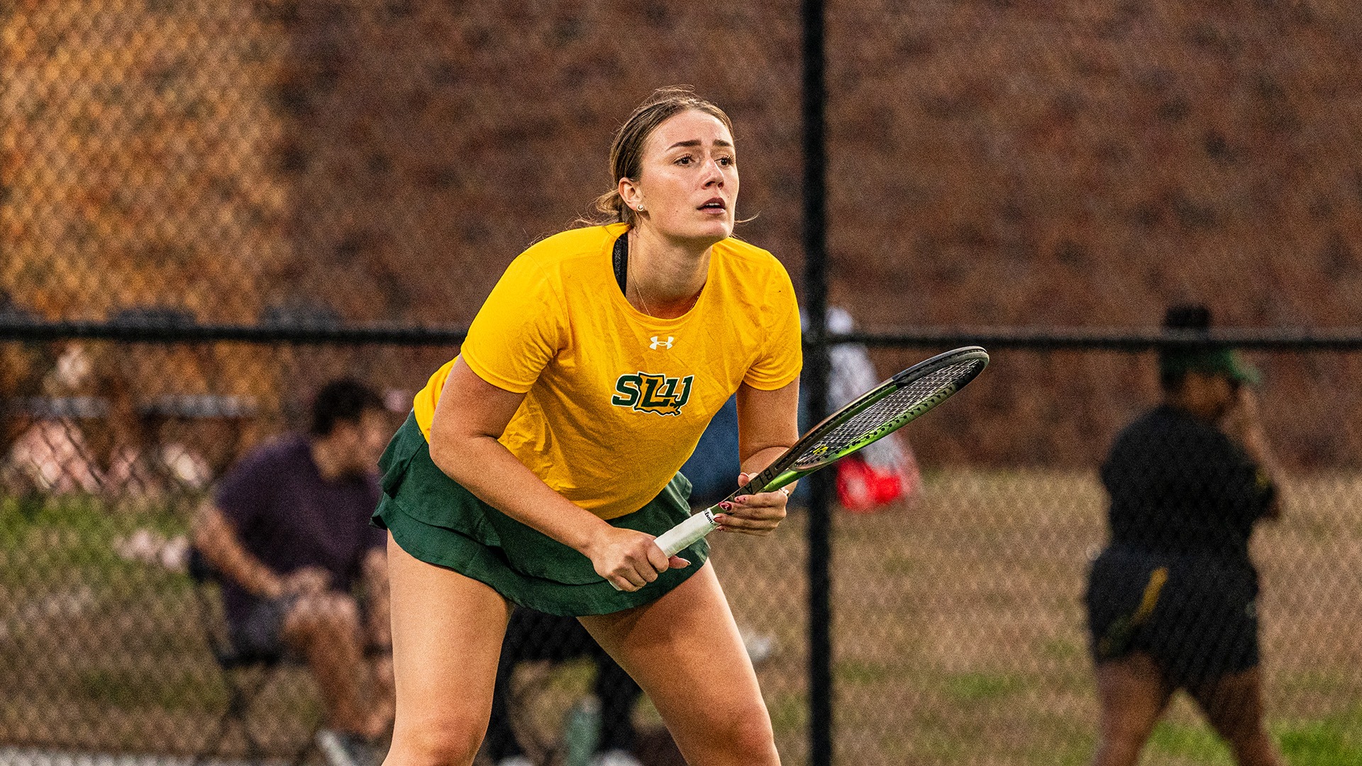 Anicka Panchartek awaits a shot