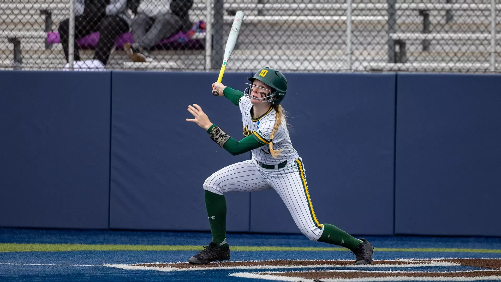 Shelby Morris swings at a pitch at East Texas A&M March 7, 2026