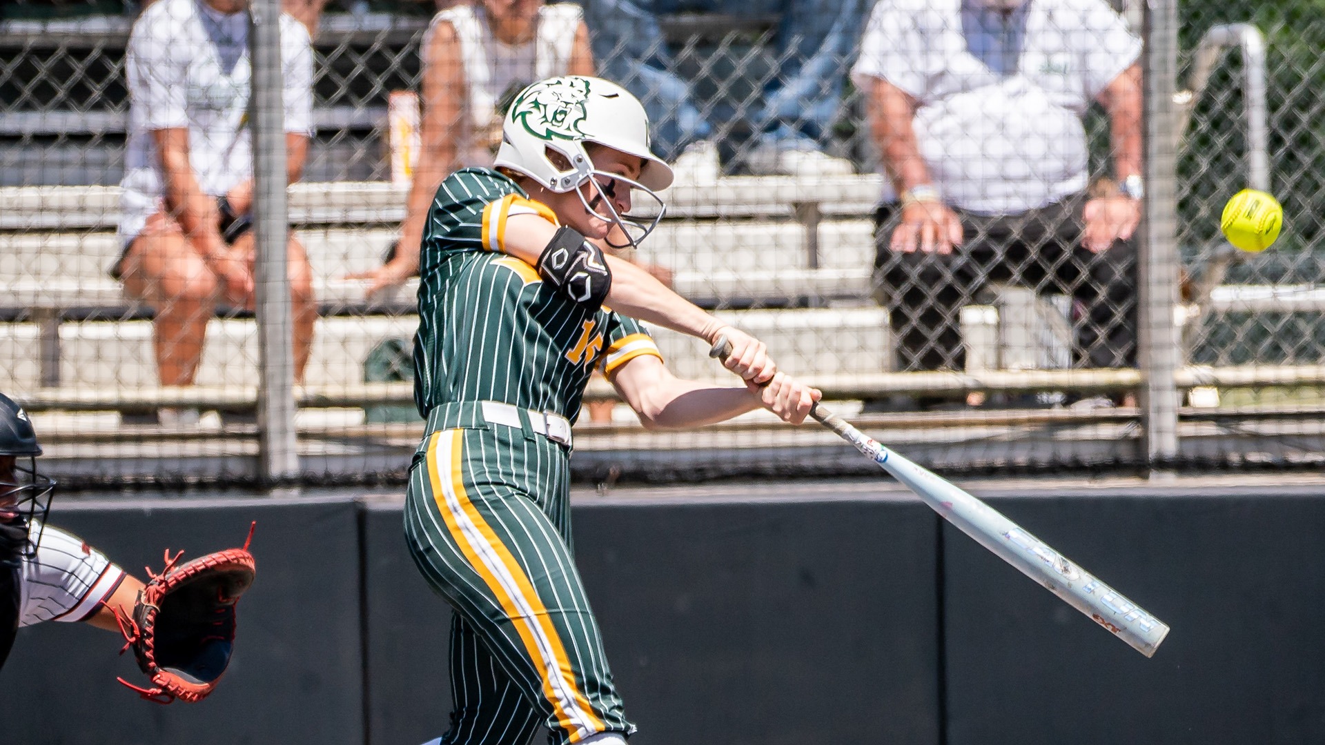 Kailey Dixon takes a swing versus Lamar April 11, 2026