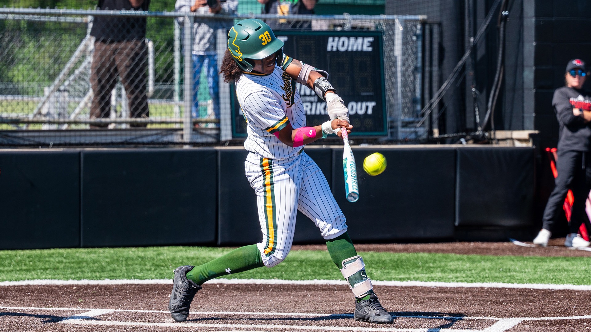 Ka'Lyn Watson takes a swing