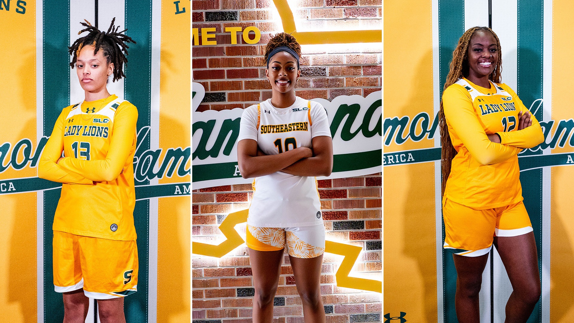 Trinity Jackson-Wilkins, Na'talya Hurst, Deena Holmes stand in promo shots