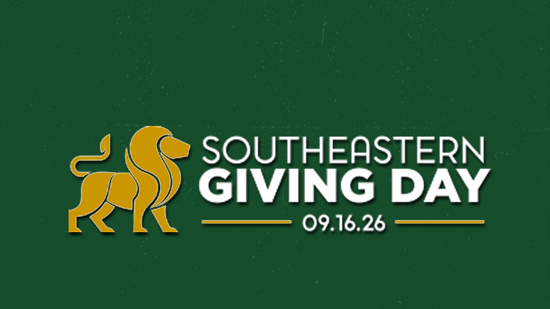 Southeastern Giving Day Sept. 16, 2026