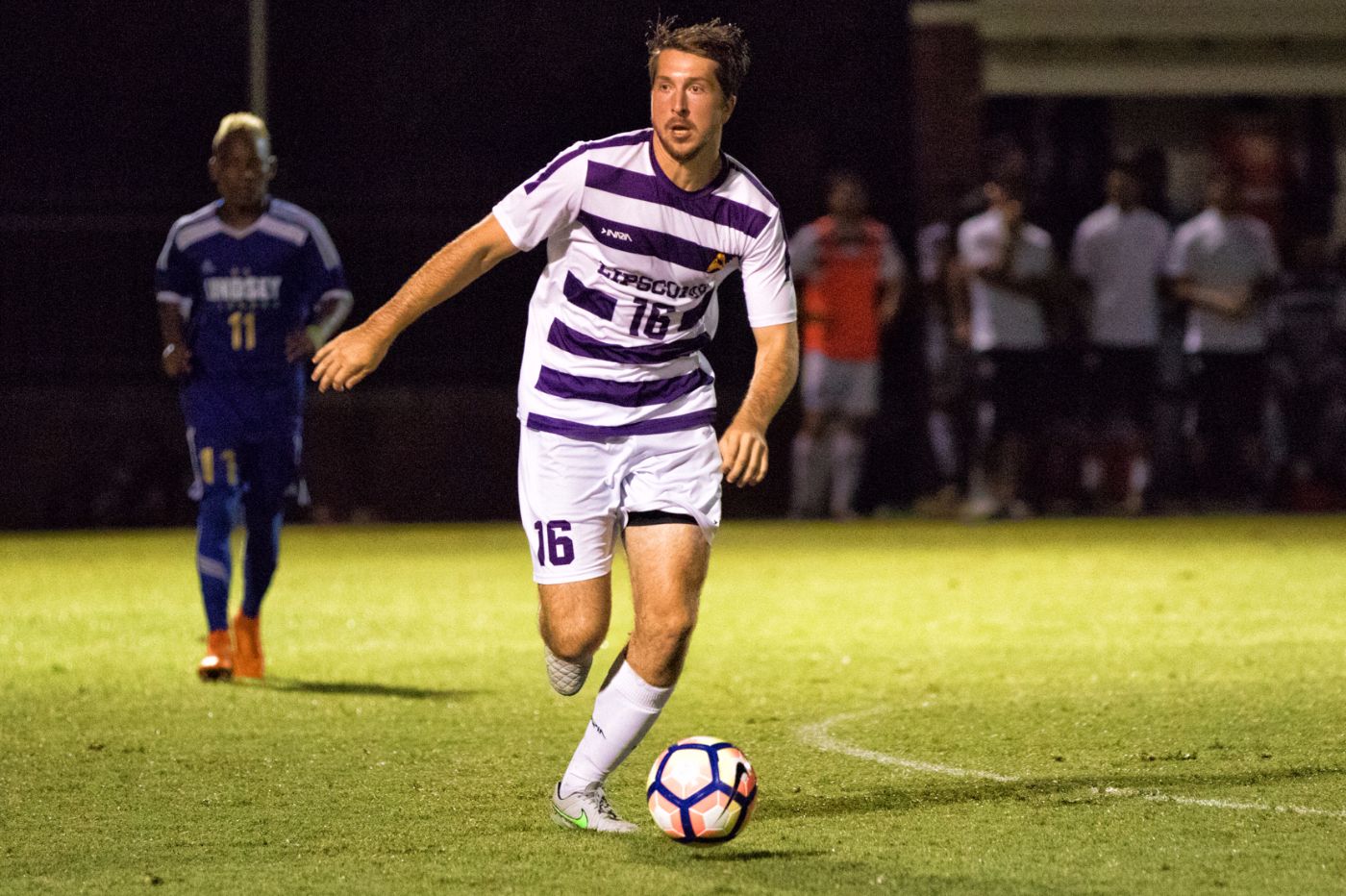Three second half goals lead men's soccer to win in season opener University