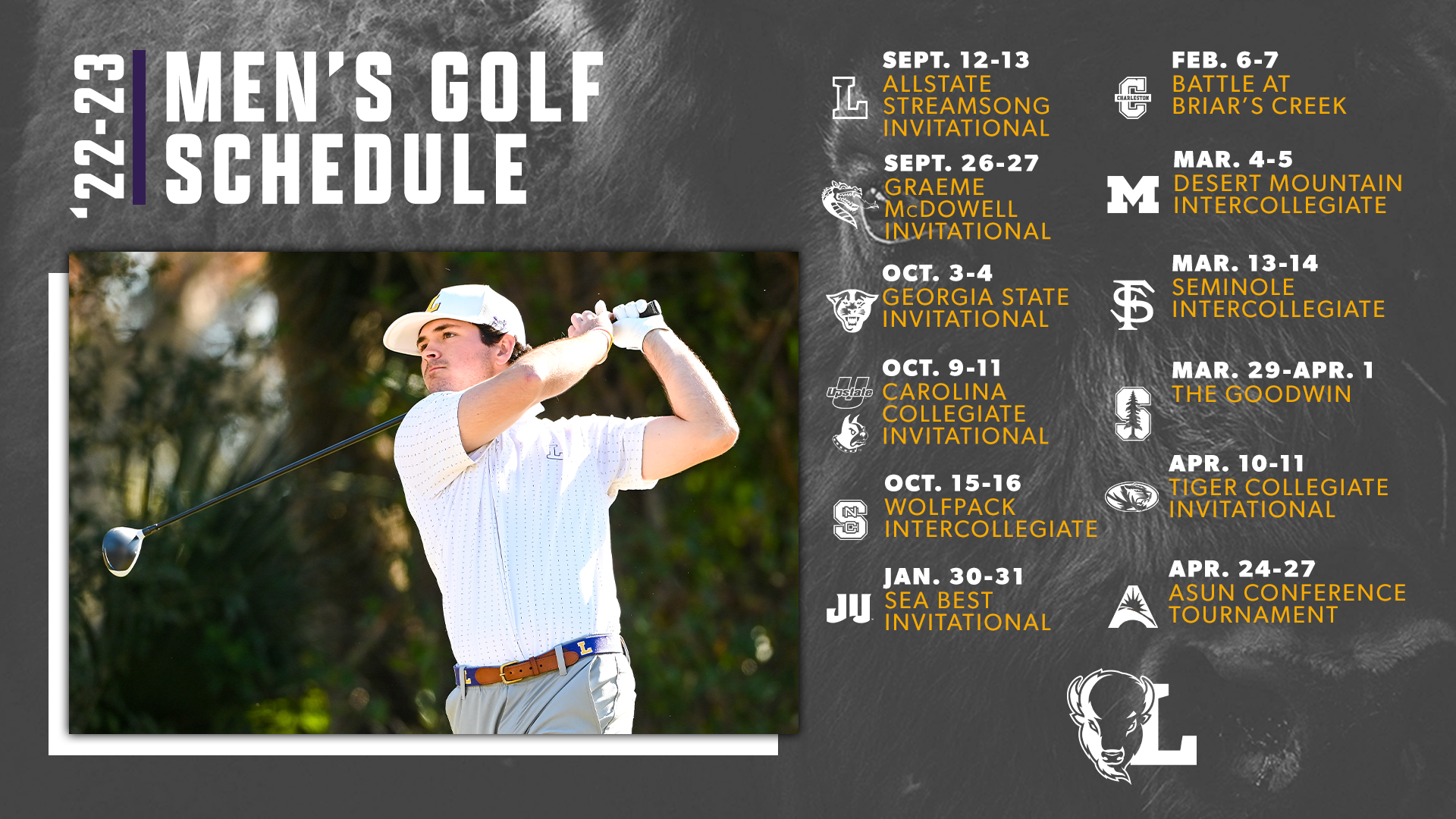 Men’s Golf Releases 202223 Schedule University
