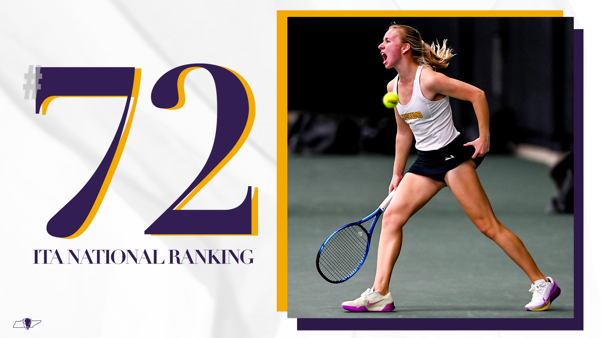 Women’s Tennis Earns First Team National Ranking at No. 72