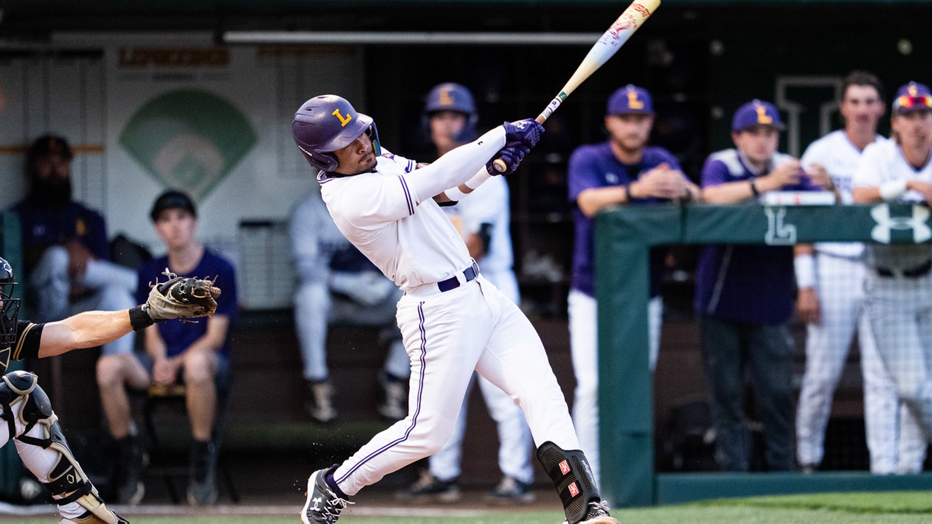 Cam Pruitt swinging