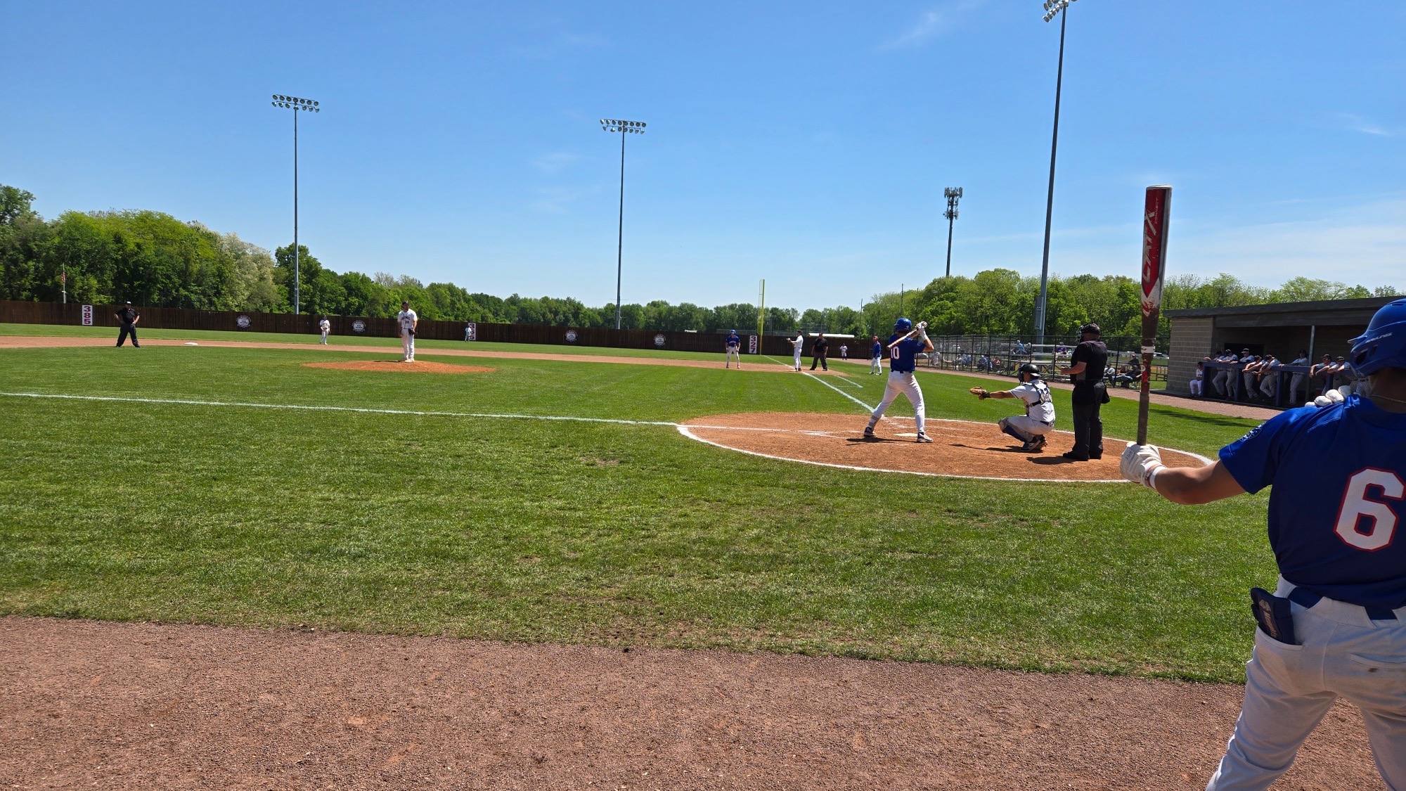 LLCC hitter hitting.
