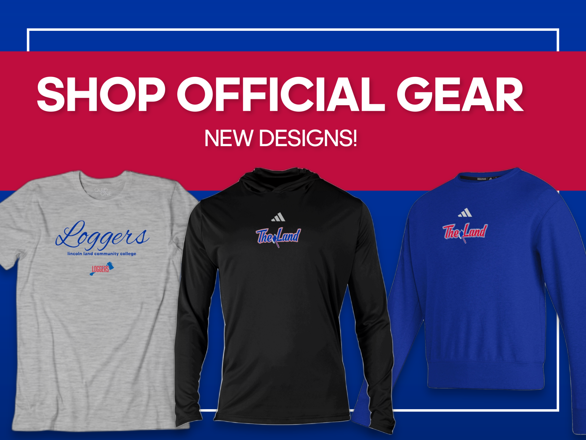 LLCC athletic team store gear.