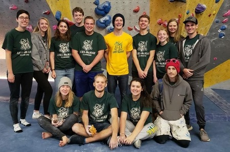 Climbing Team Notches Three Podium Finishes at Appalachian State Southern Comfort Event