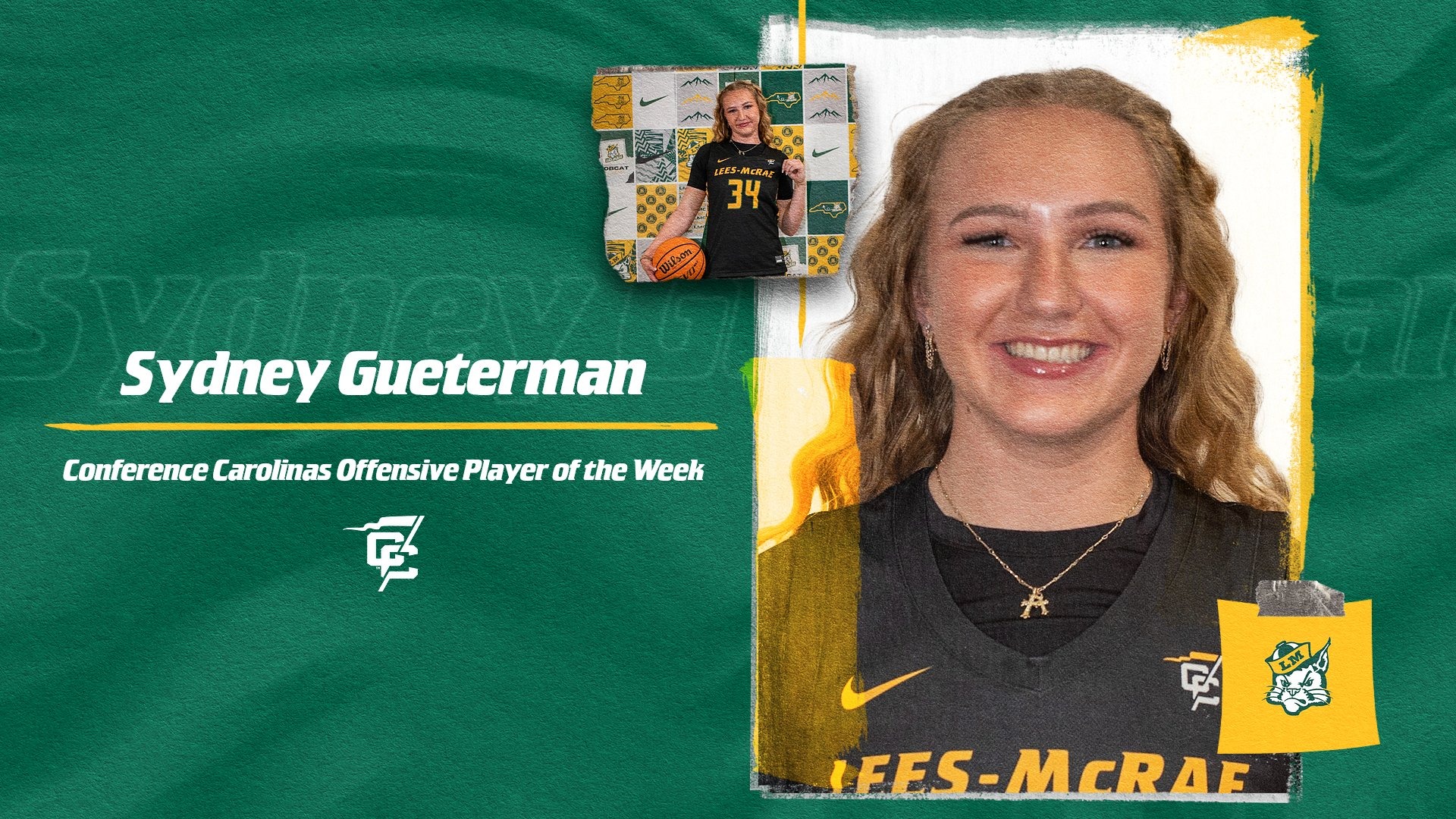 SydneyGueterman_ConferenceCarolinasPOTW