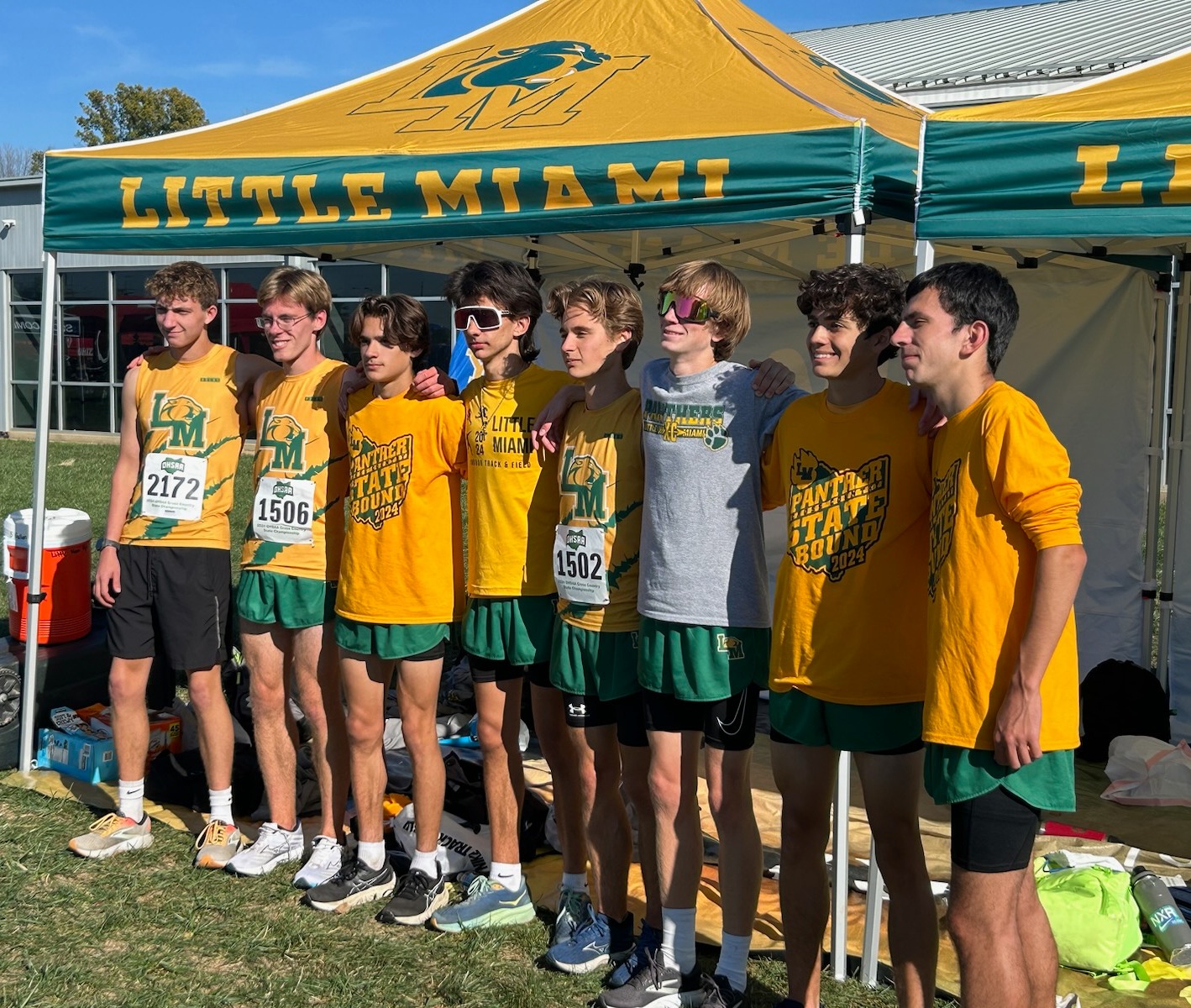 LMHS Boys XC at State 2024