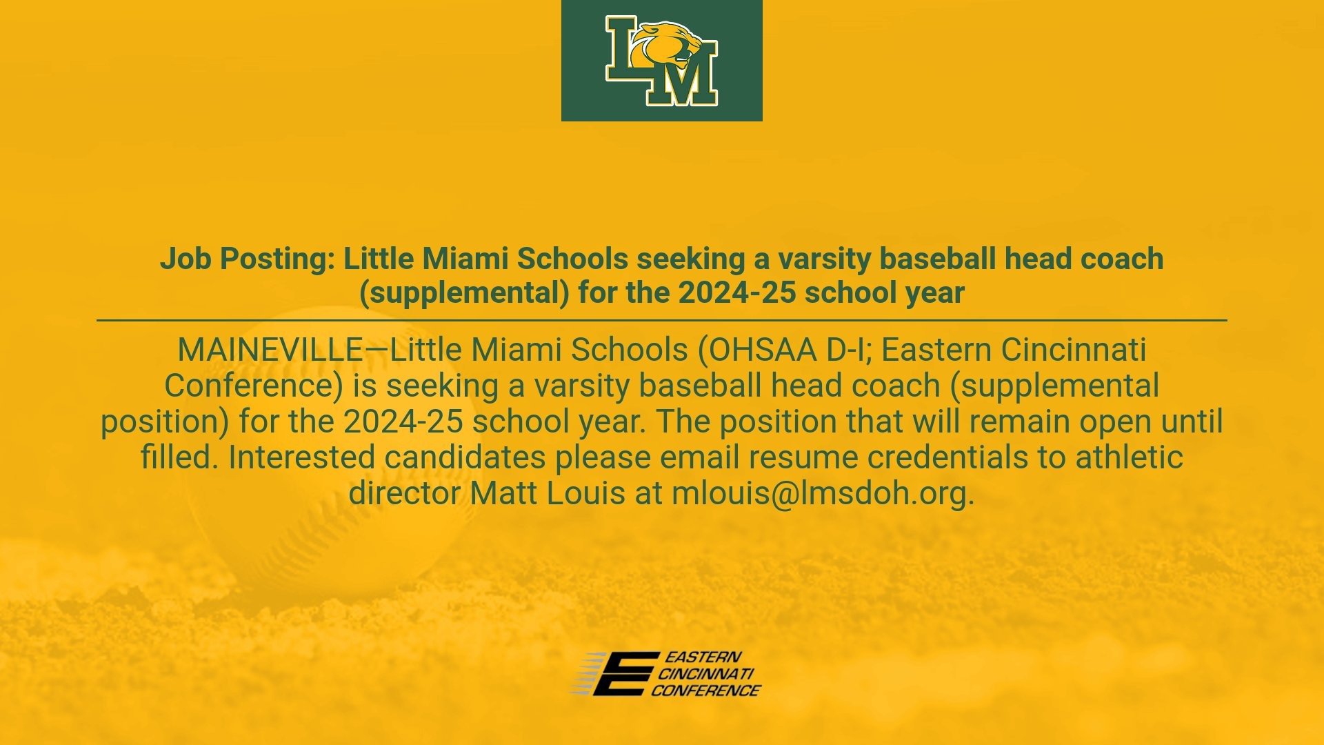 2024-25 Baseball Posting