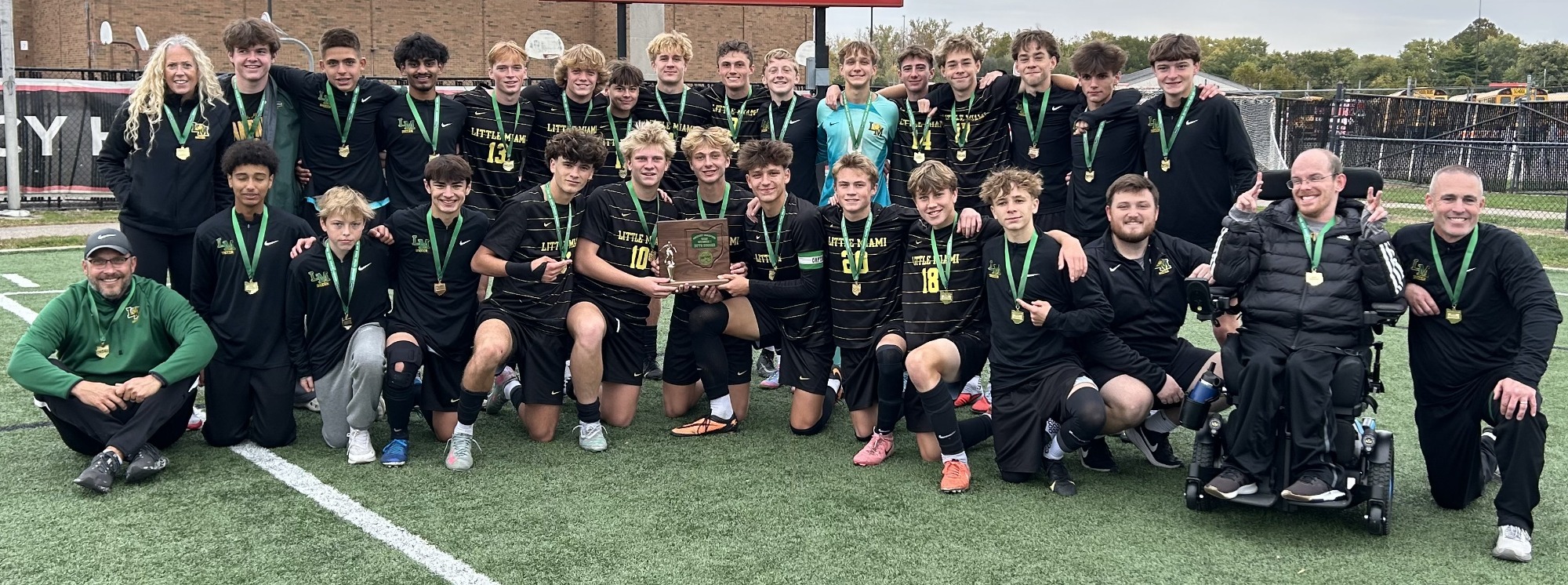 2025 LMHS Boys Soccer District Champions