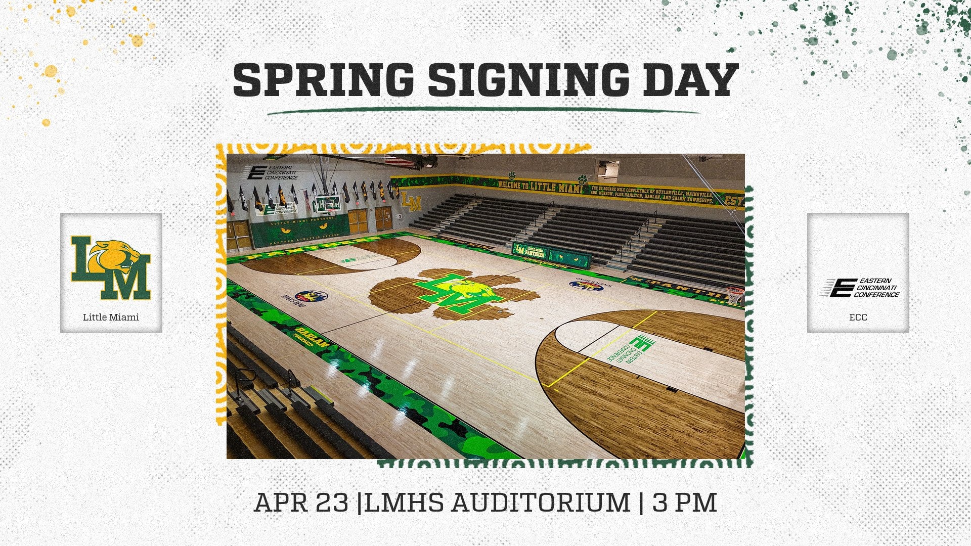 2025 Spring Signing Day Graphic