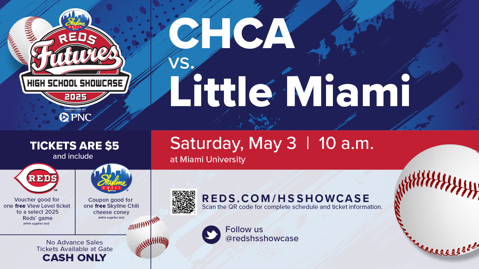 2025 LMHS BB in the Skyline Chili Reds' Showcase