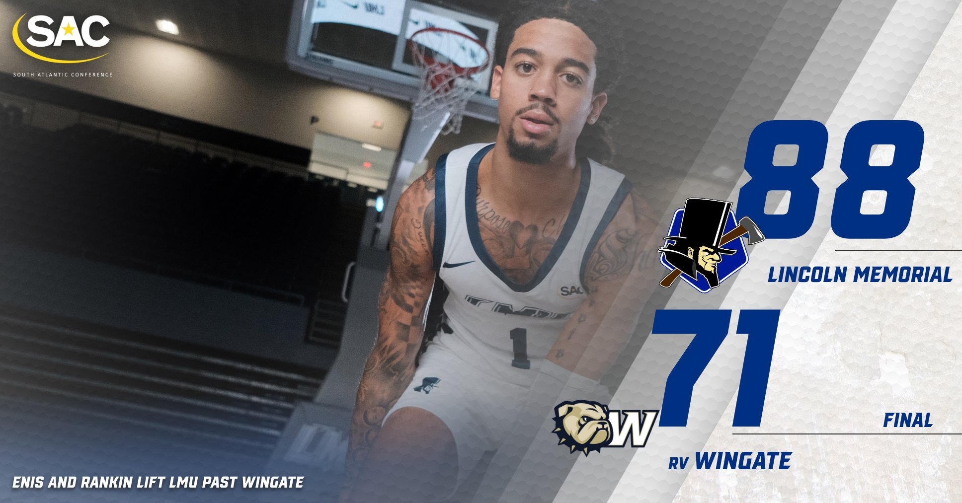 Men's basketball makes statement with win over Wingate Lincoln
