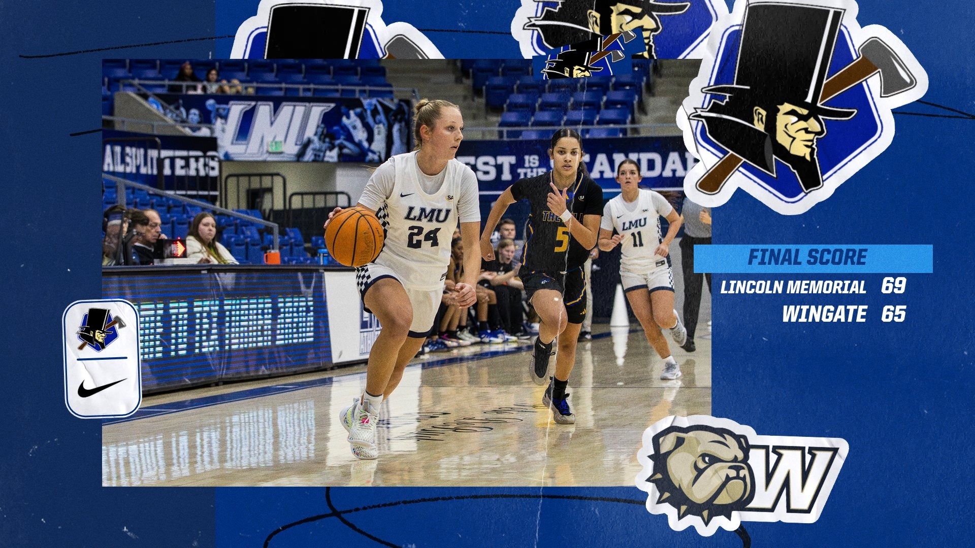 wbb vs wingate recap 12-14-25