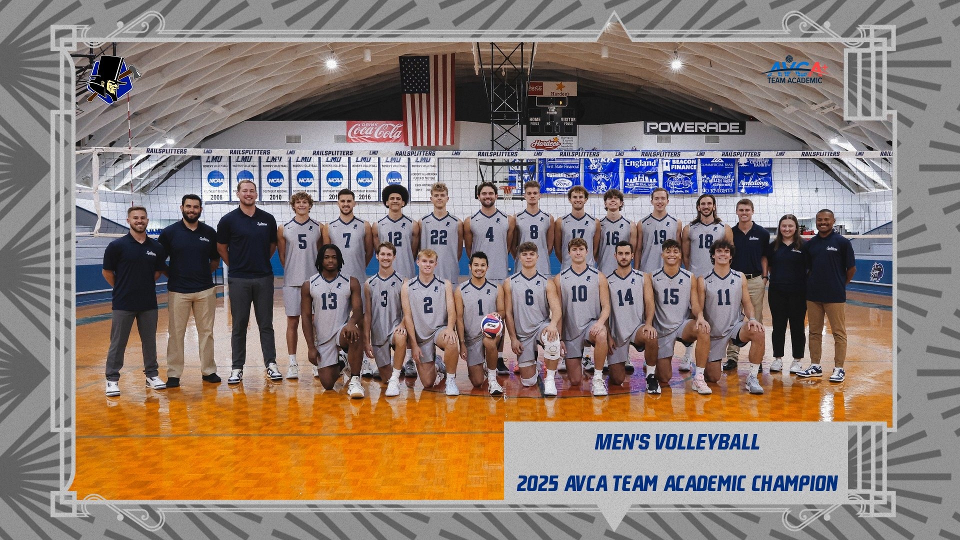 2025 AVCA Team Academic Champion MVB