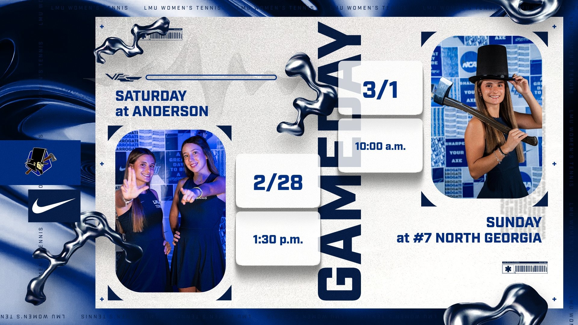 Womens Tennis Anderson Pre