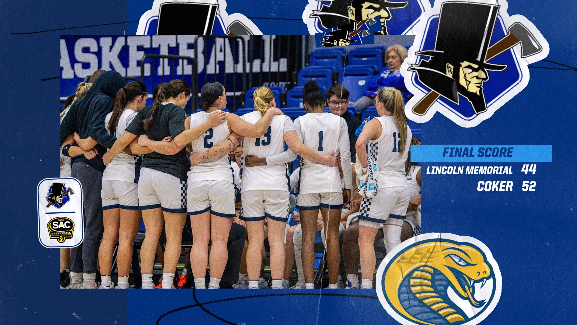 wbb vs coker sac semi recap 3-6-26