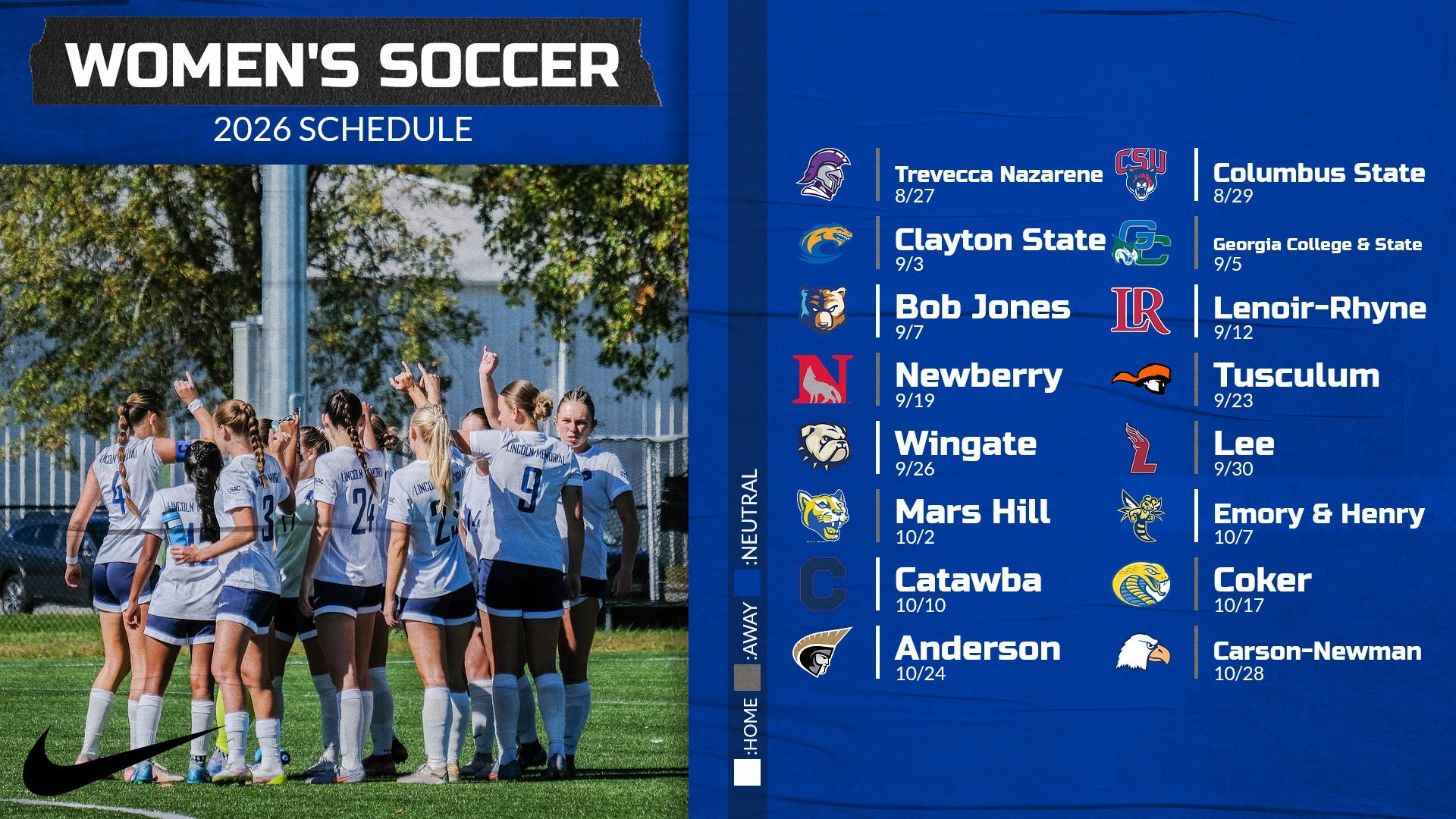 wsoc 2026 schedule release