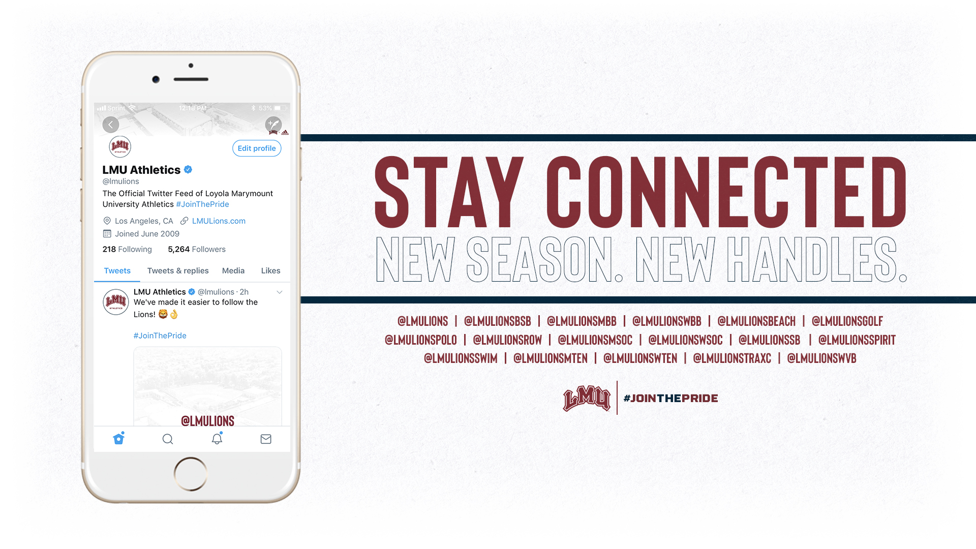 Social Media Handle Graphic