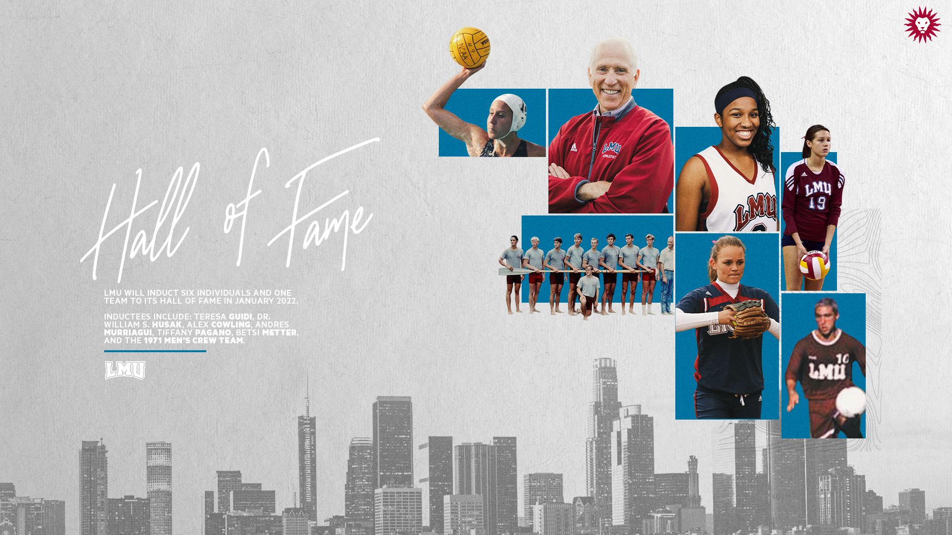 Hall of Fame Graphic 2022 Induction Class