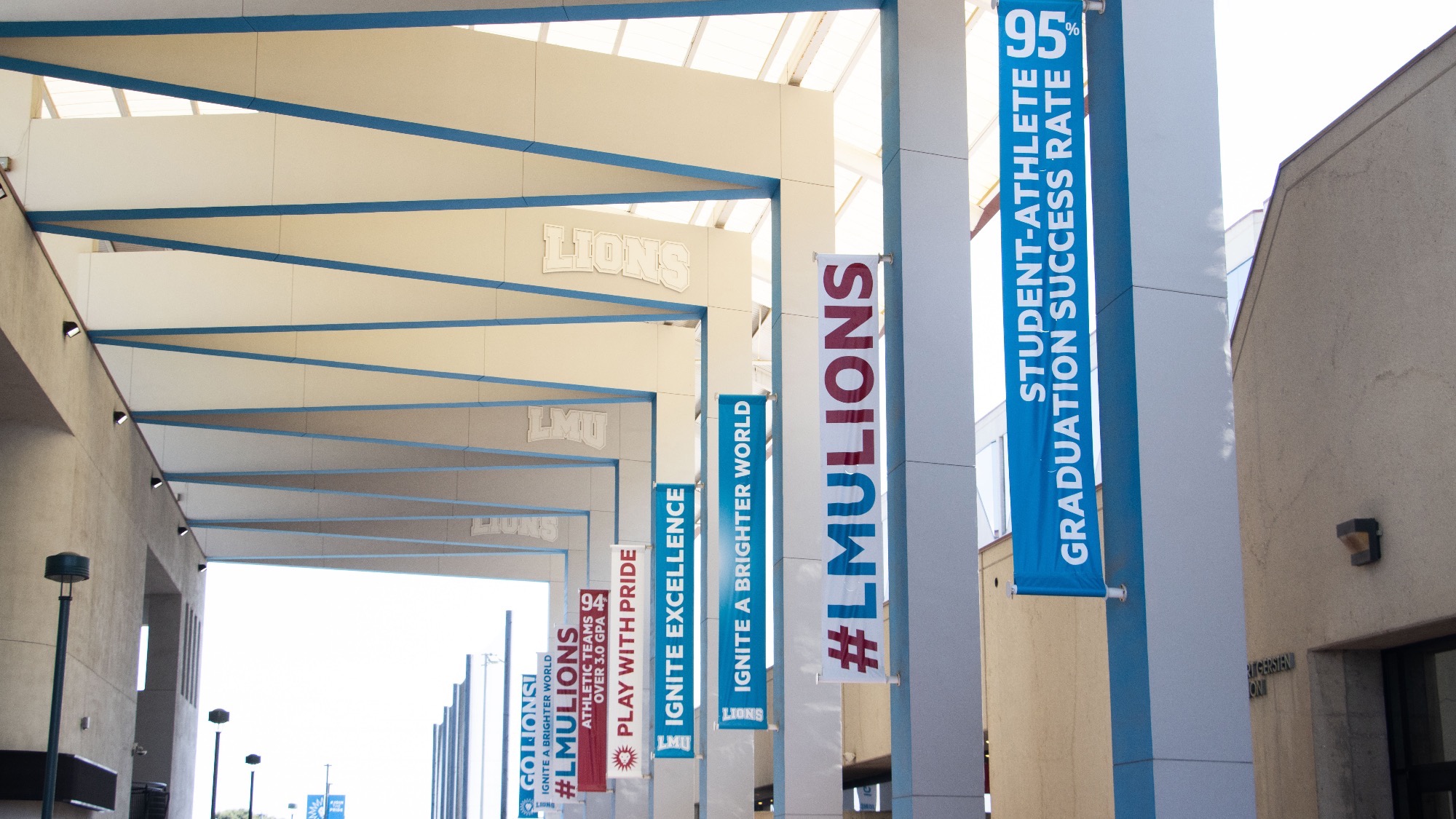 Gersten Pavilion Atrium Banners