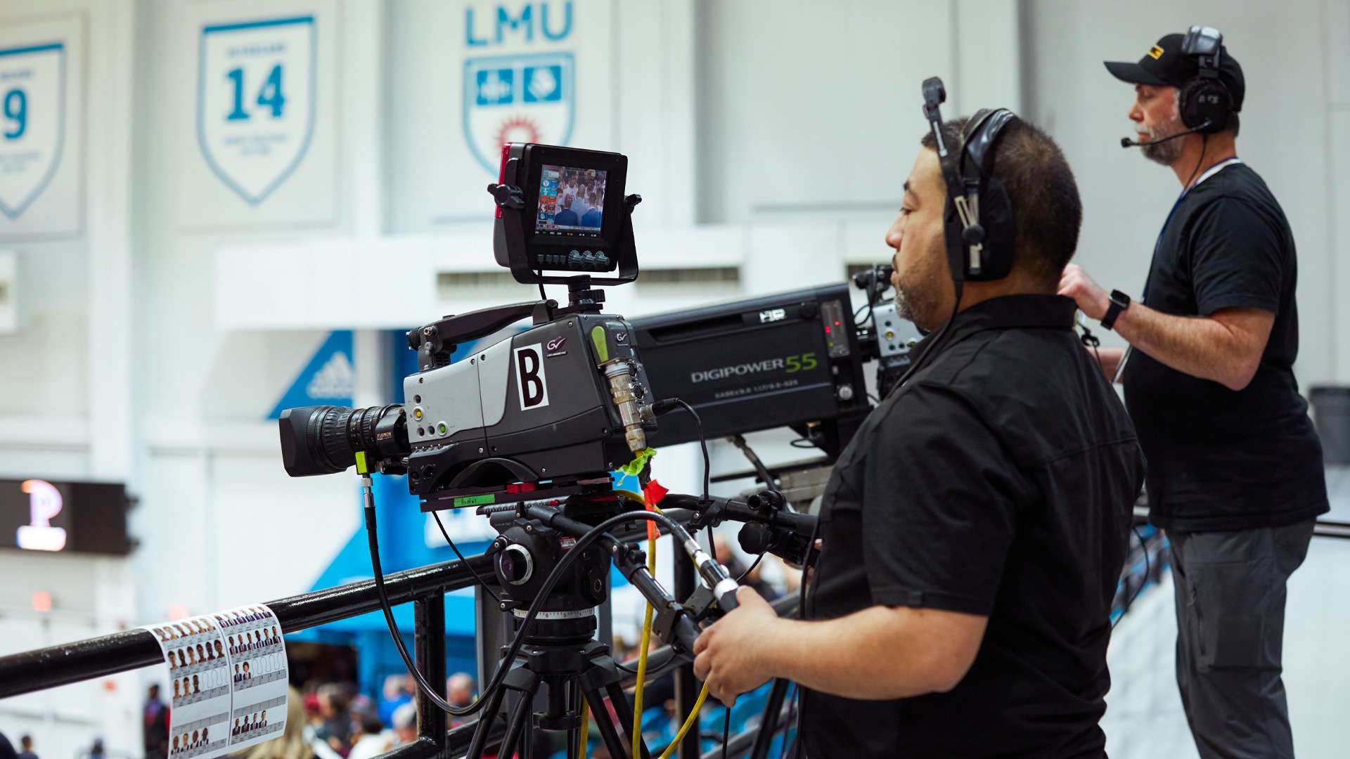 Broadcast Cameras Gersten Pavilion