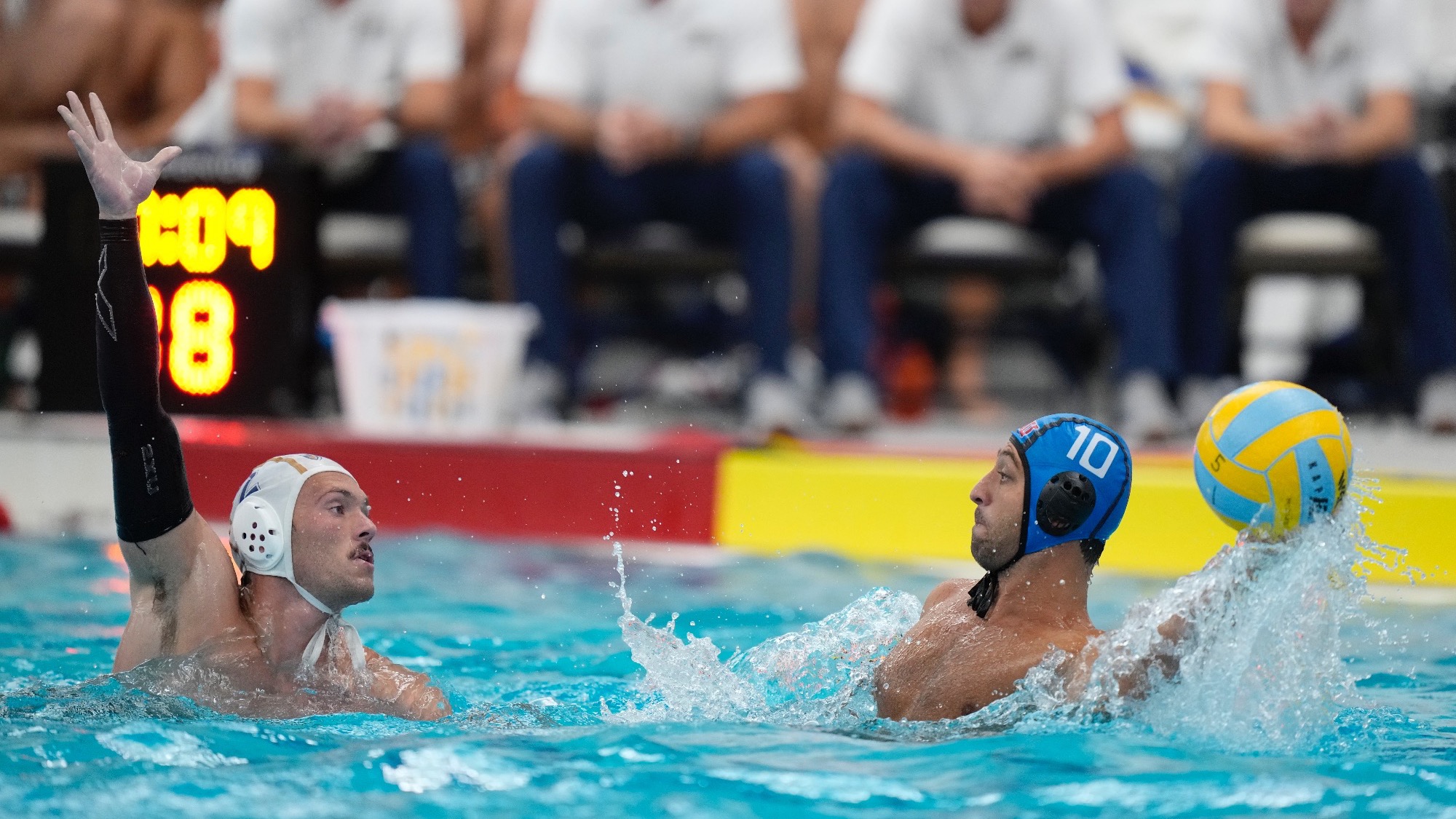Tommaso Baldineti at WCC Championships vs. CBU