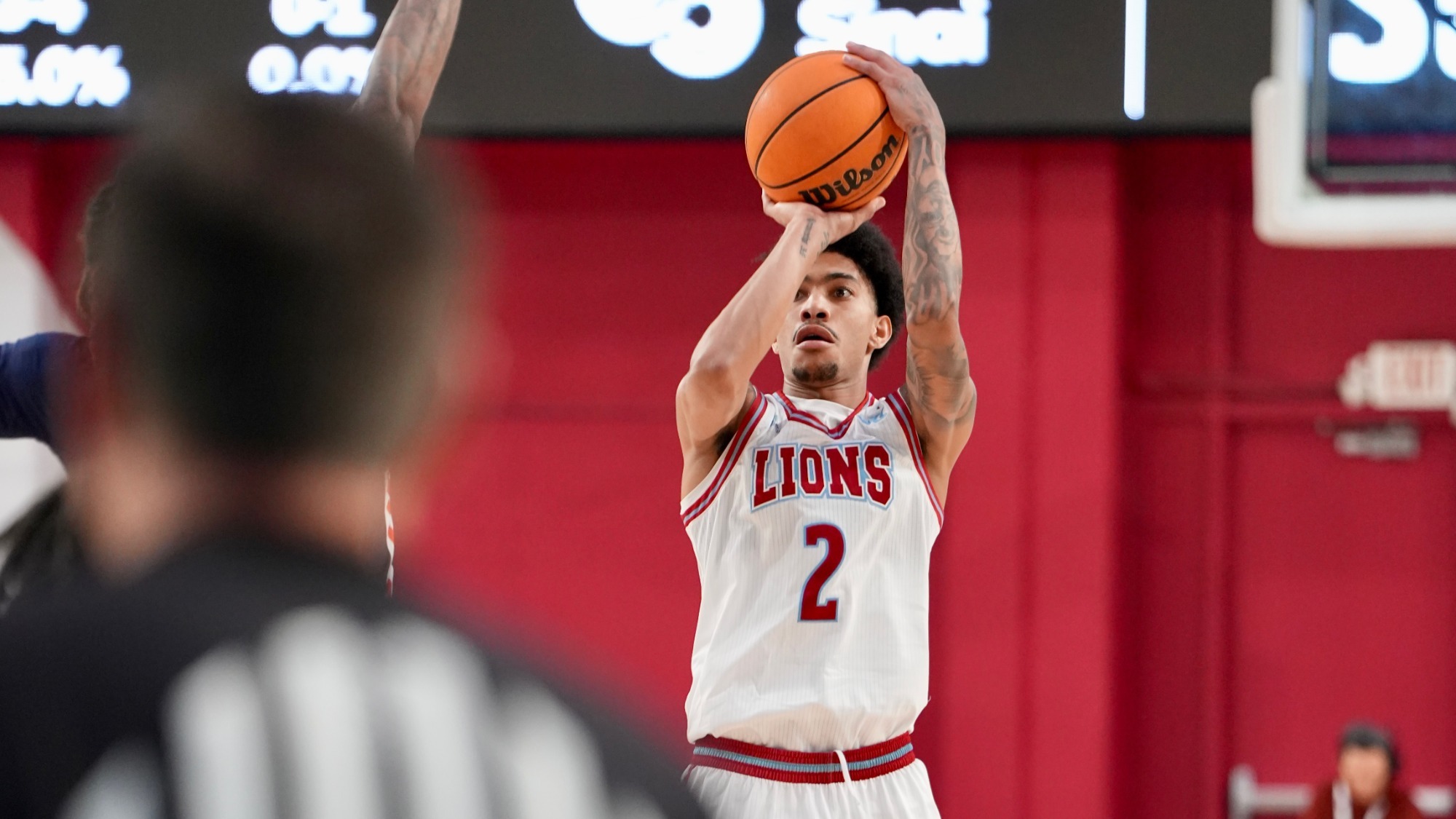 Rodney Brown Jr. hits five threes against Morgan State