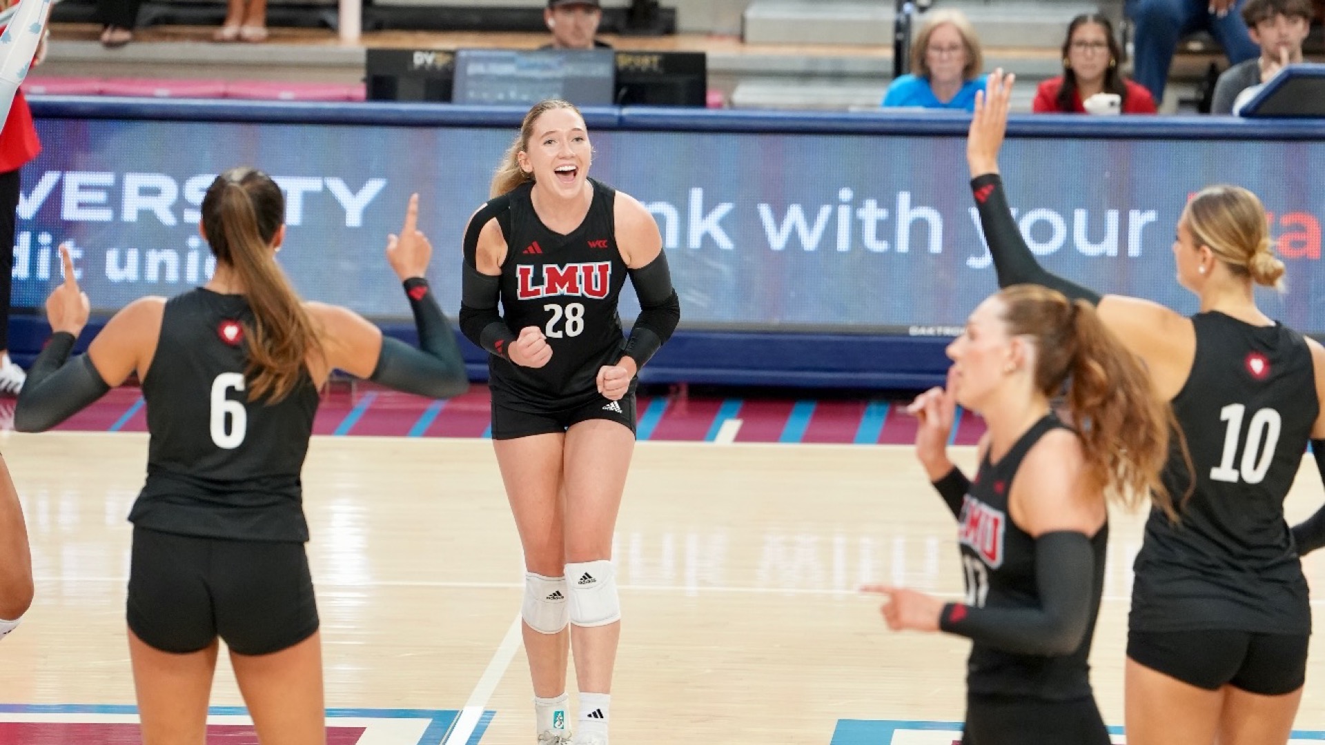Women's Volleyball Celebration 