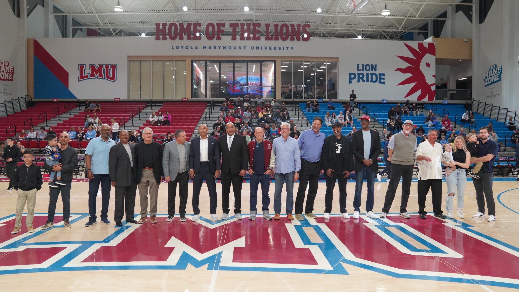 LMU Athletics Hall of Fame Class 2026 On Court Recognition