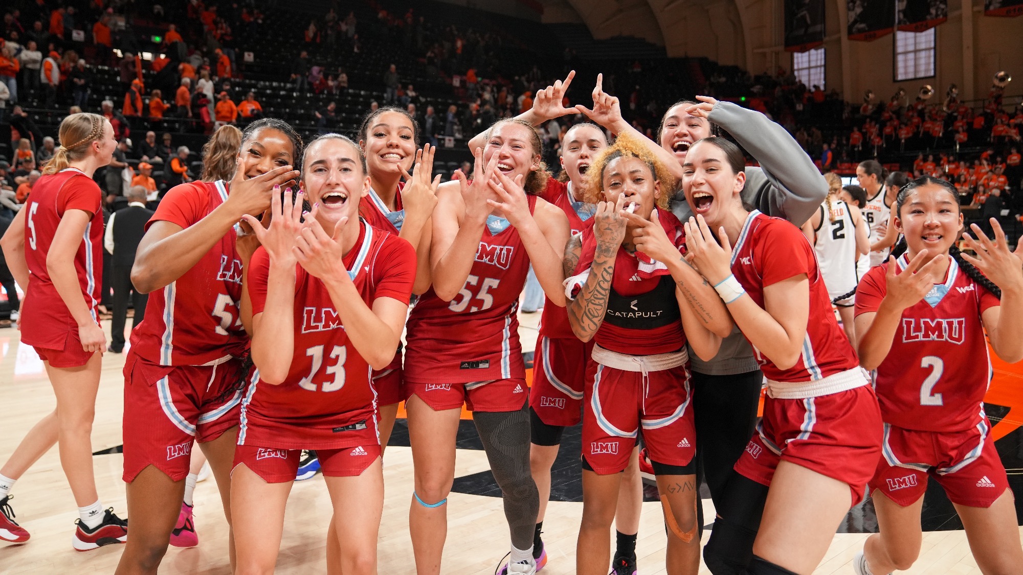 WBB WCC Champs at OSU