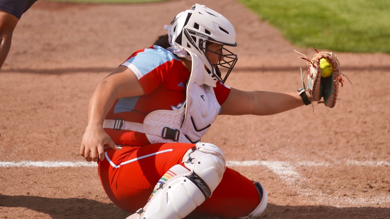 Jamgotchian Receiving a Pitch