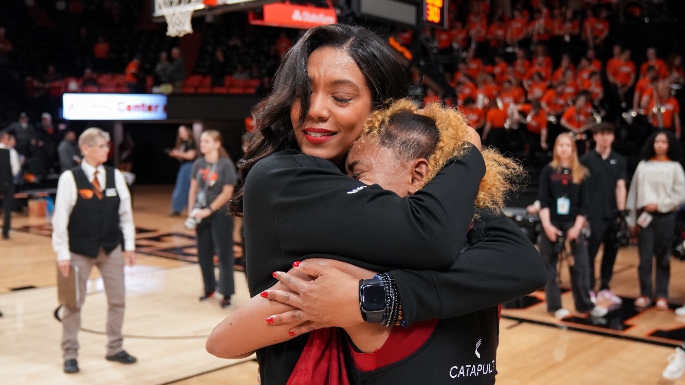 Coach A & Jess Lawson Warm Embrace