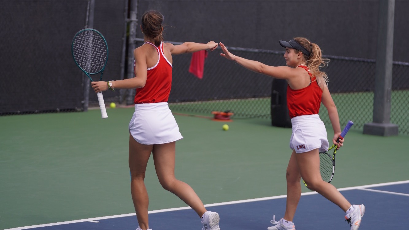 Lidia and Sofia High Five
