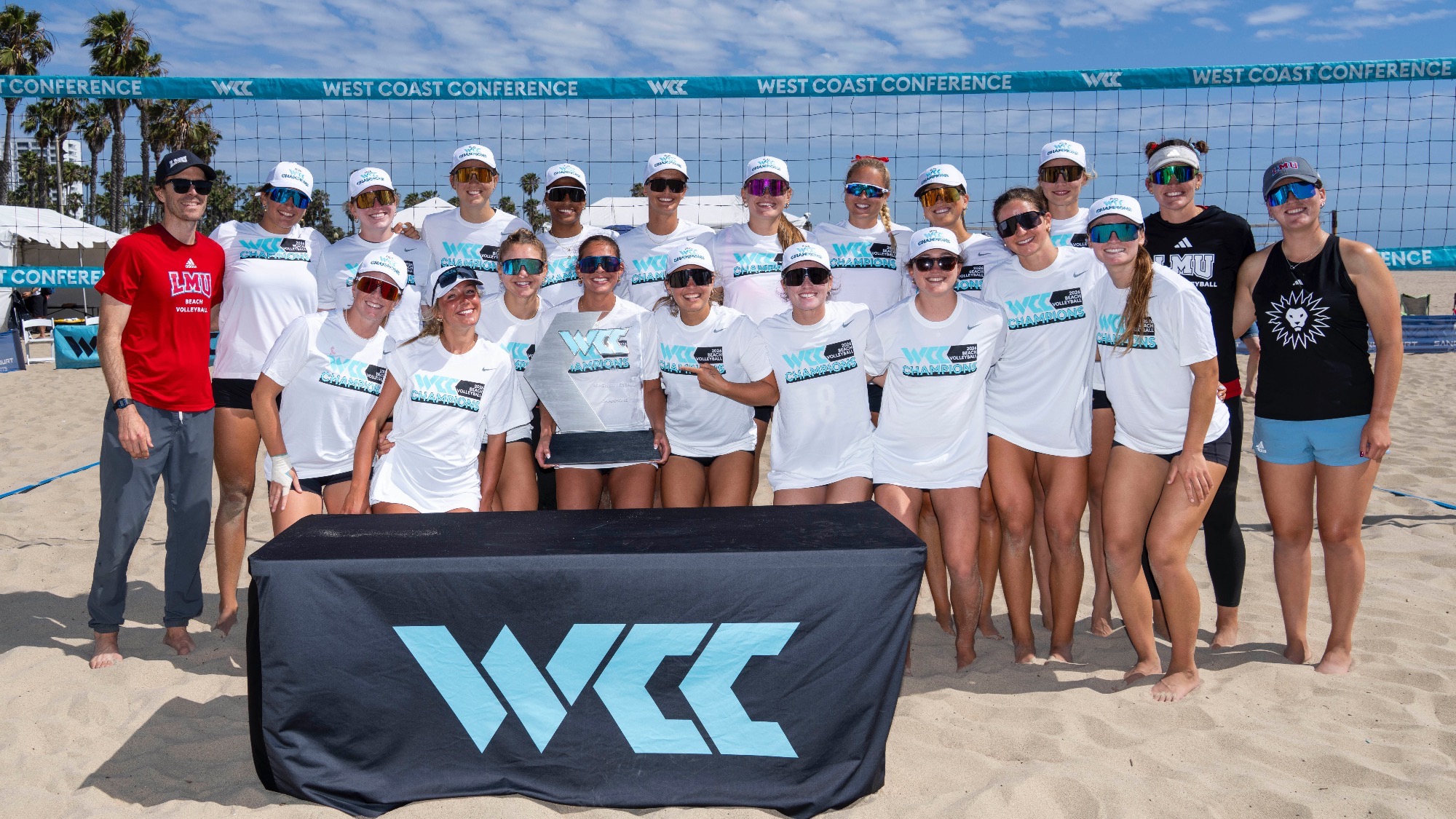 LMU Beach Volleyball 2026 WCC Champions