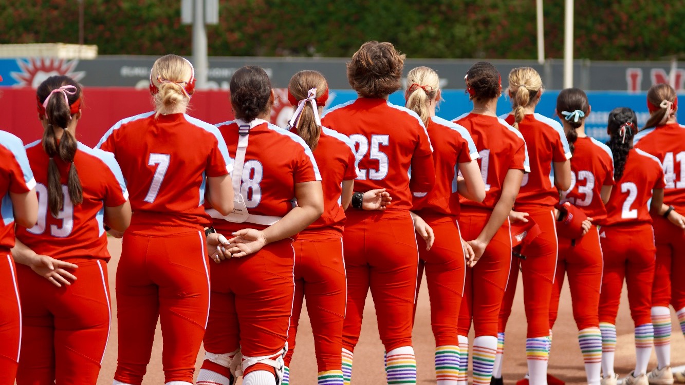 SB Standing on 1B Line During Anthem