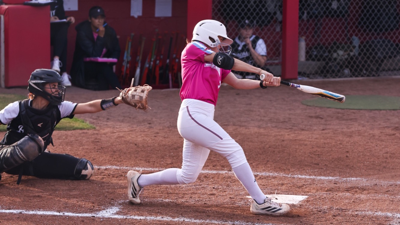 Sydney Poole mid swing