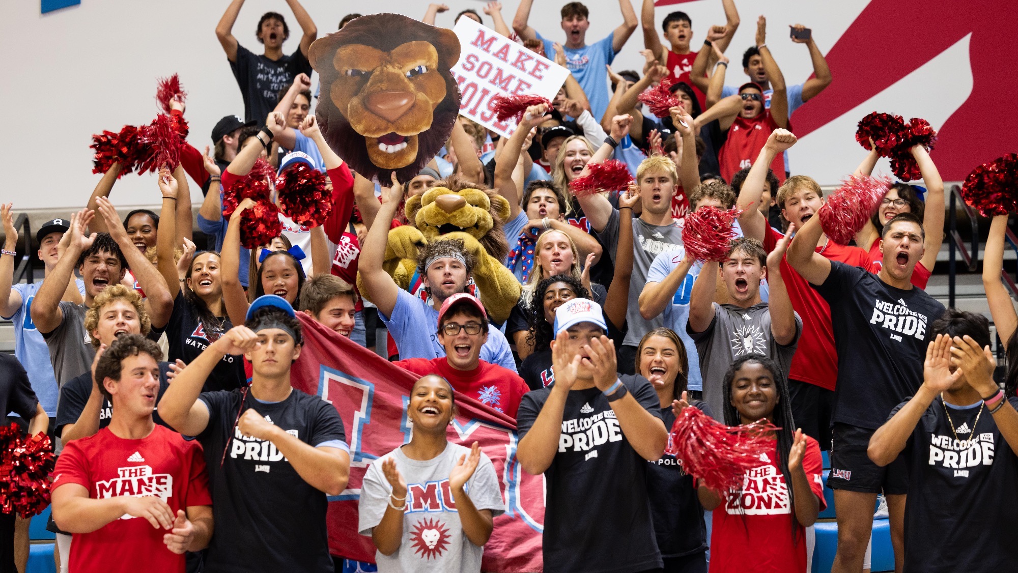 LMU Fans Cheering