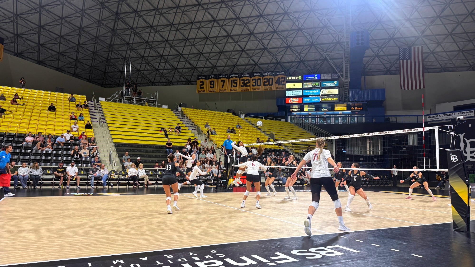 Women's Volleyball at LBSU 1