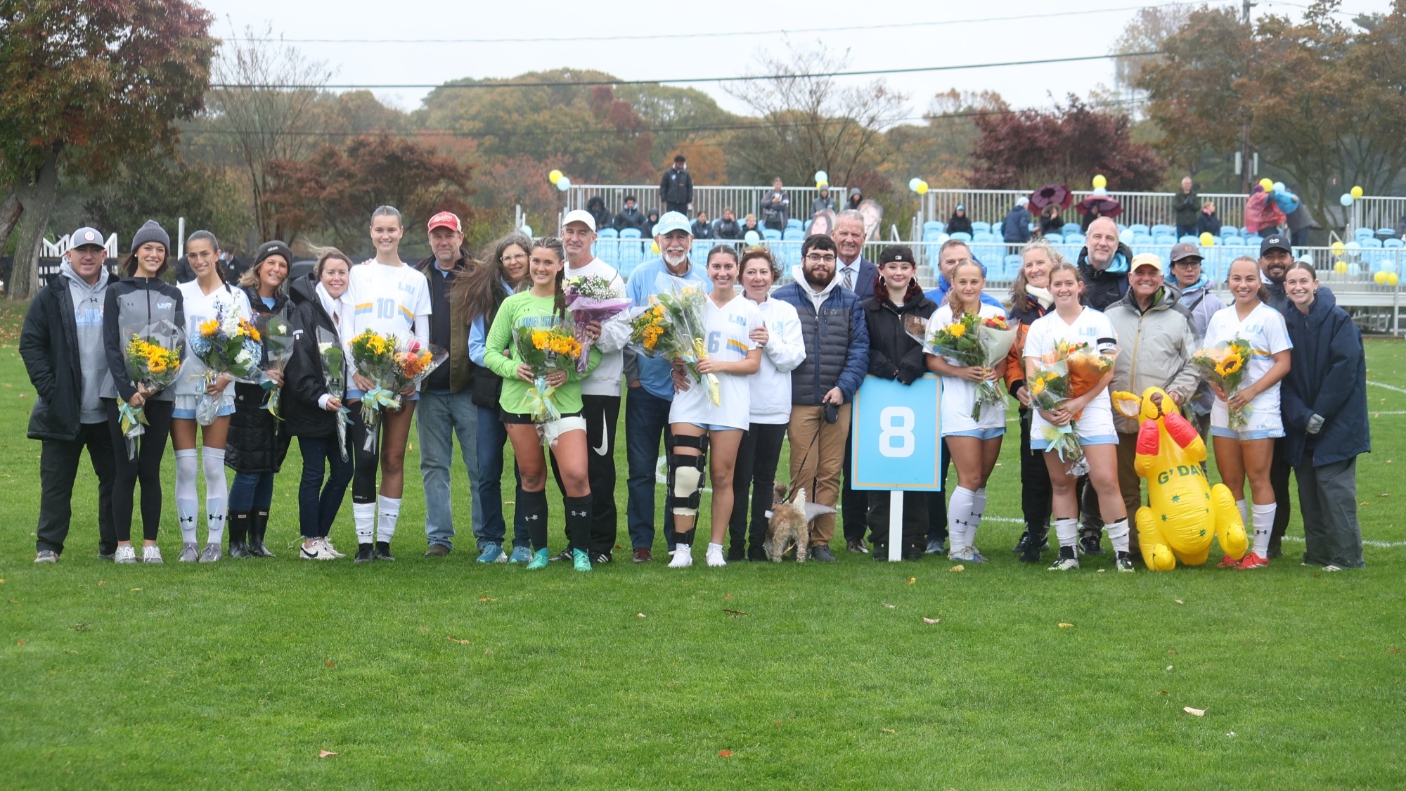 LIU Women's Soccer Senior Day Oct. 30, 2025