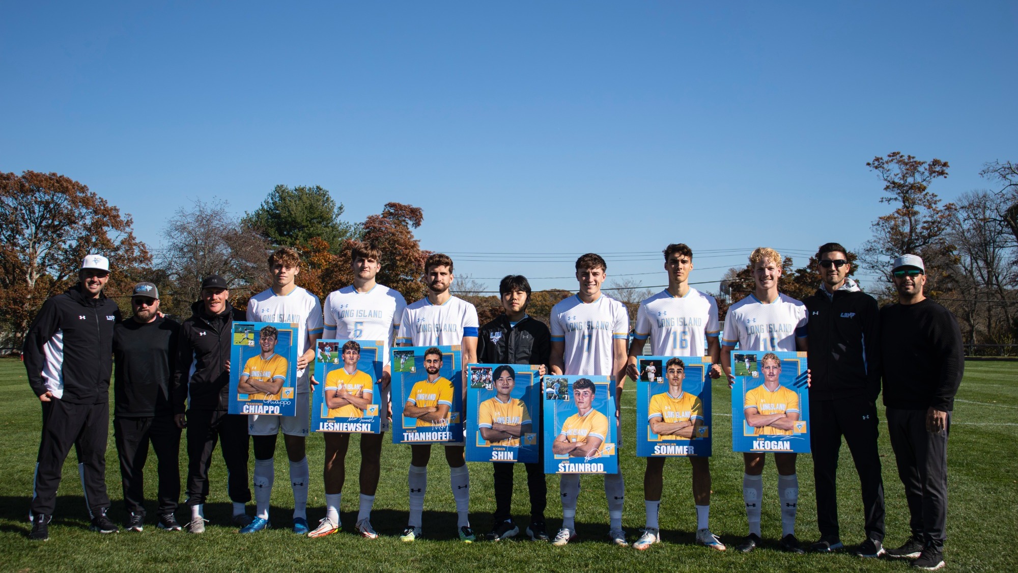 LIU Men's Soccer Senior Day Nov. 2, 2025