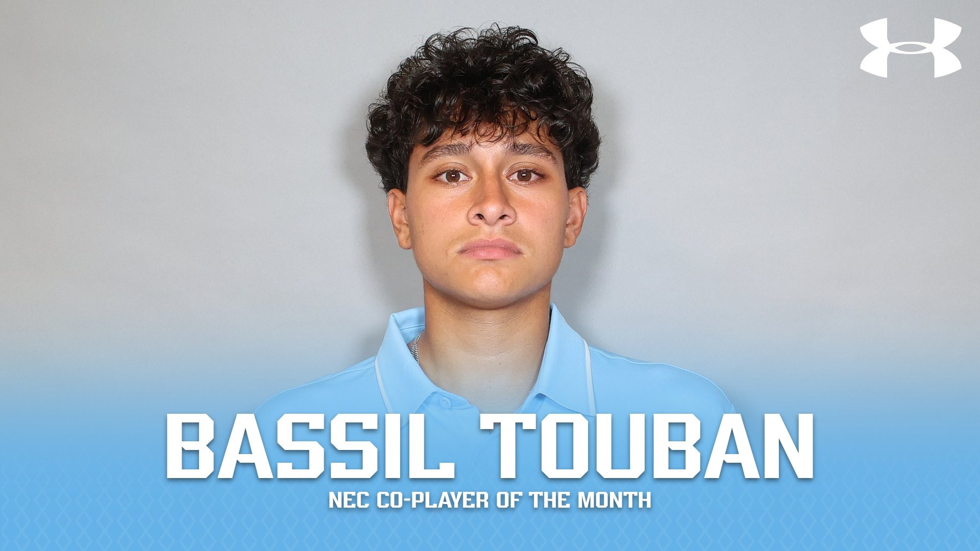 Bassil Touban NEC Co-Player of the Month November 2025
