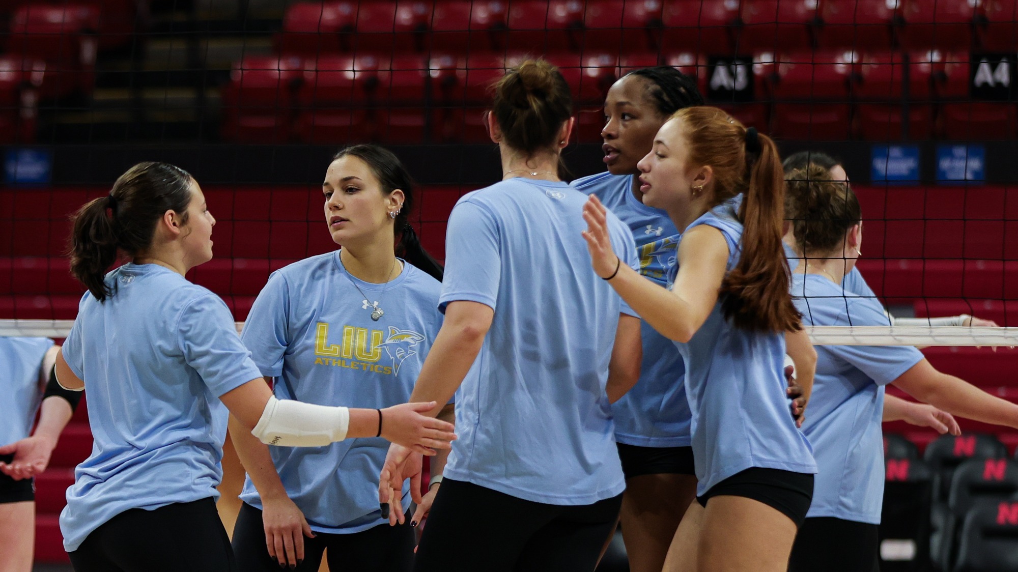 Volleyball vs Nebraska Practice