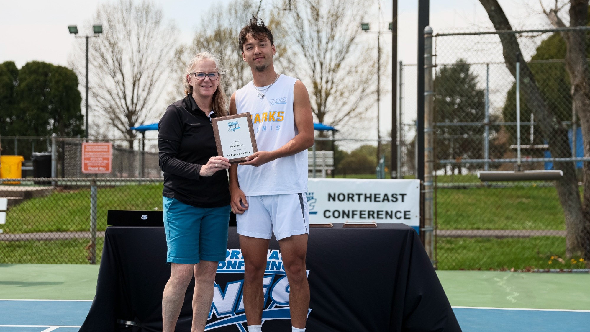 Philip Hilble Men's Tennis NEC Men's All-Tournament Team 2025