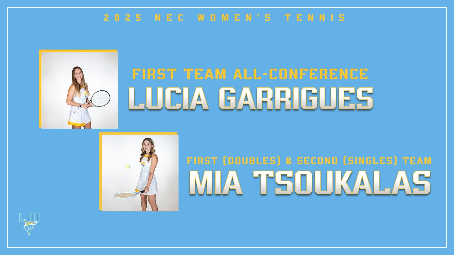 NEC All-Conference Team LIU Women's Tennis