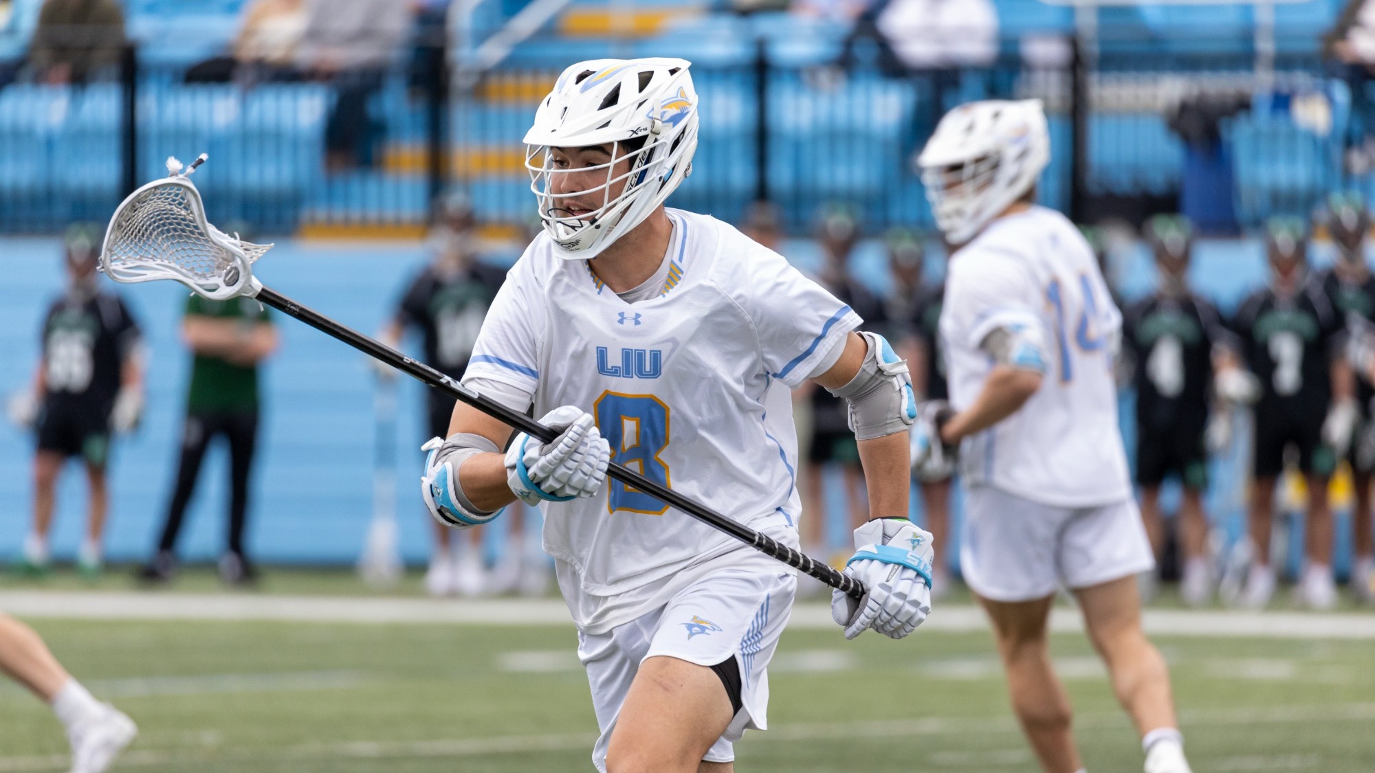 Tyler Davide Men's Lacrosse vs. Manhattan